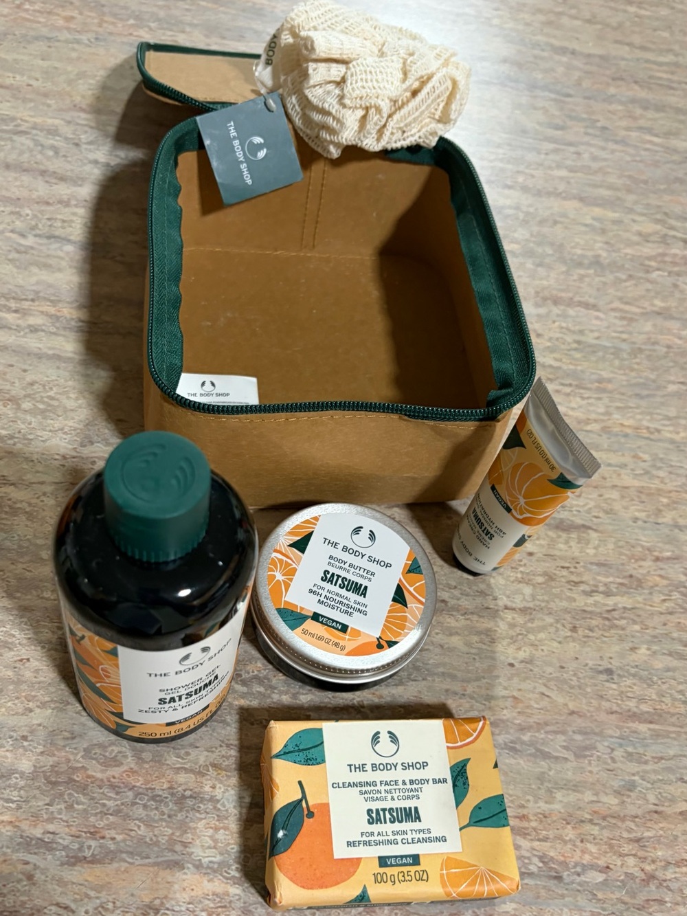 The Body Shop 5-Piece Satsuma Bath & Body Gift Set —